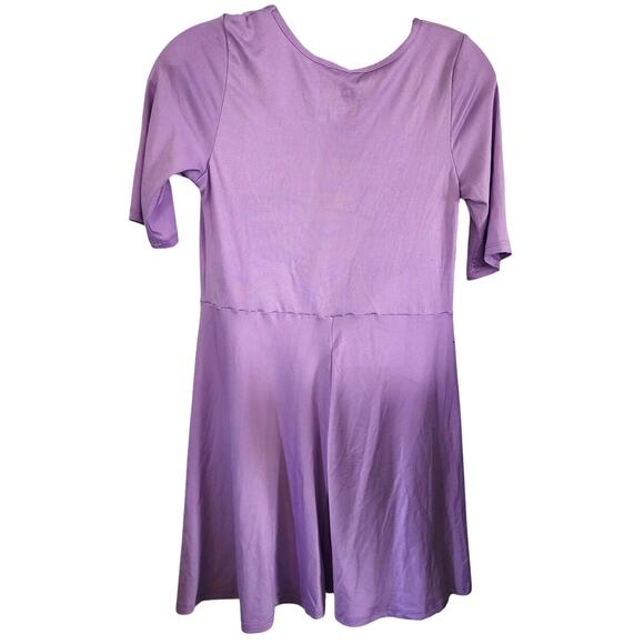 DISNEY Frozen II Purple Elsa Dress Size 10-12 - Picture 2 of 4